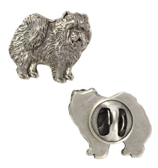 Chow Chow pin posrebrzony Art-Dog